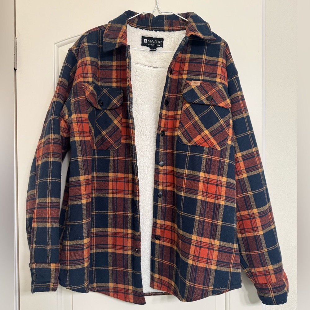 Matix Multicolor Plaid Flannel